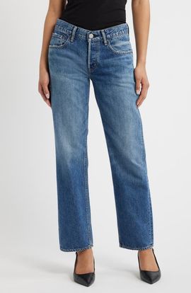 MOUSSY VINTAGE MOUSSY VINTAGE Straight Low Rise Straight Leg Jeans