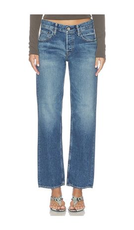Moussy Vintage Moussy Vintage Wheeling Straight Low Jeans