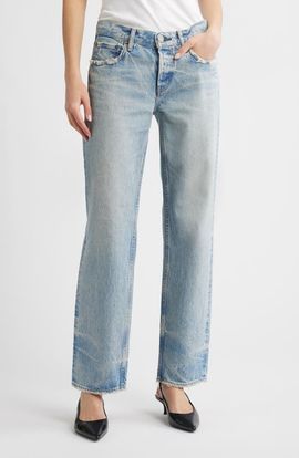MOUSSY VINTAGE MOUSSY VINTAGE Wildwood Ankle Straight Leg Jeans
