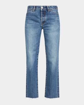 MOUSSY VINTAGE Prescott Western Straight-Leg Jeans