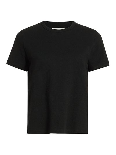 MOUSSY VINTAGE Women's Basic Crewneck Cotton T-Shirt