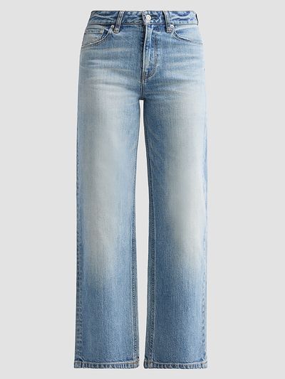 Moussy Vintage Women's Idabel ID Mid-Rise Straight-Fit Jeans