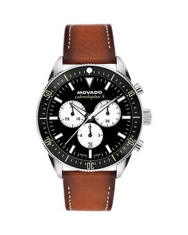 Movado Movado Calendoplan S Quartz Chronograph Watch, 42mm