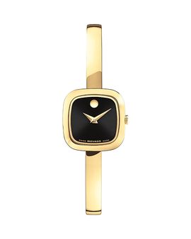 Movado Movado Museum Bangle Cushion Watch, 22mm x 27mm