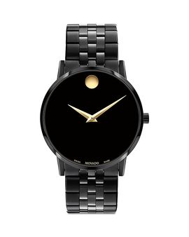 Movado Movado Museum Classic Yellow Gold-Tone Watch, 40mm