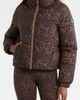 MPG MPG Water Resistant Leopard Print Puffer Jacket - 4