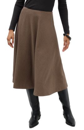 M&S M&S Check Circle Midi Skirt