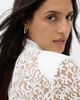 M&S M&S Lace Shoulder Pad Top - 3