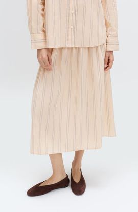 M&S M&S Stripe Midi Skirt