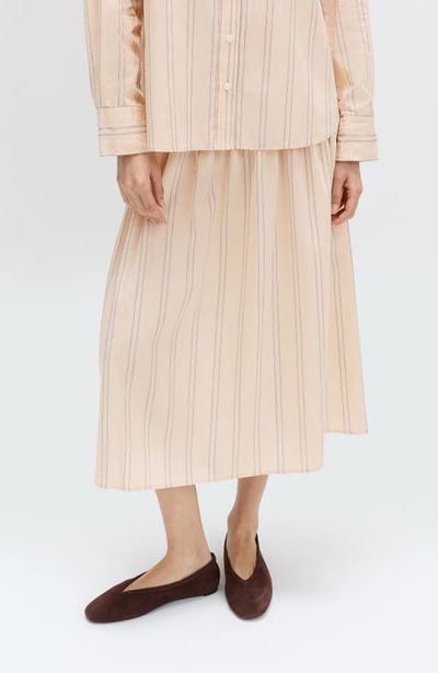M&S M&S Stripe Midi Skirt
