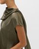 M&S M&S Tie Neck Drape Satin Top - 3