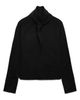 M&S M&S Tie Scarf Mock Neck Sweater - 3