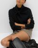 M&S M&S Tie Scarf Mock Neck Sweater - 5
