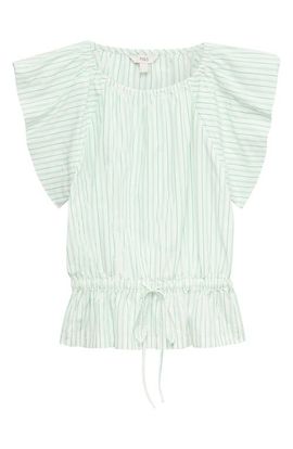 M&S M&S Variegated Stripe Cotton Top