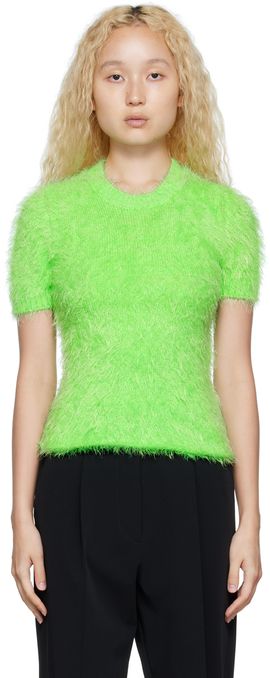 MSGM MSGM Green Maglia Sweater