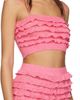 MSGM MSGM Pink Linen Camisole - 2