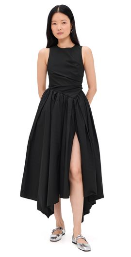 MSGM MSGM Sleeveless Maxi Dress Black