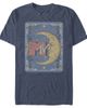 MTV MTV Men's Moon Line Drawing Logo Short Sleeve Graphic T-Shirt - 1