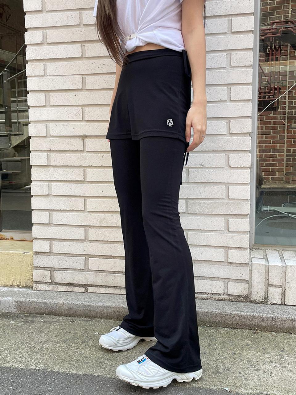 muahmuah Layered String Skirt Pants