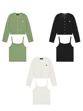 muahmuah Regular-fit Sleeveless Cardigan