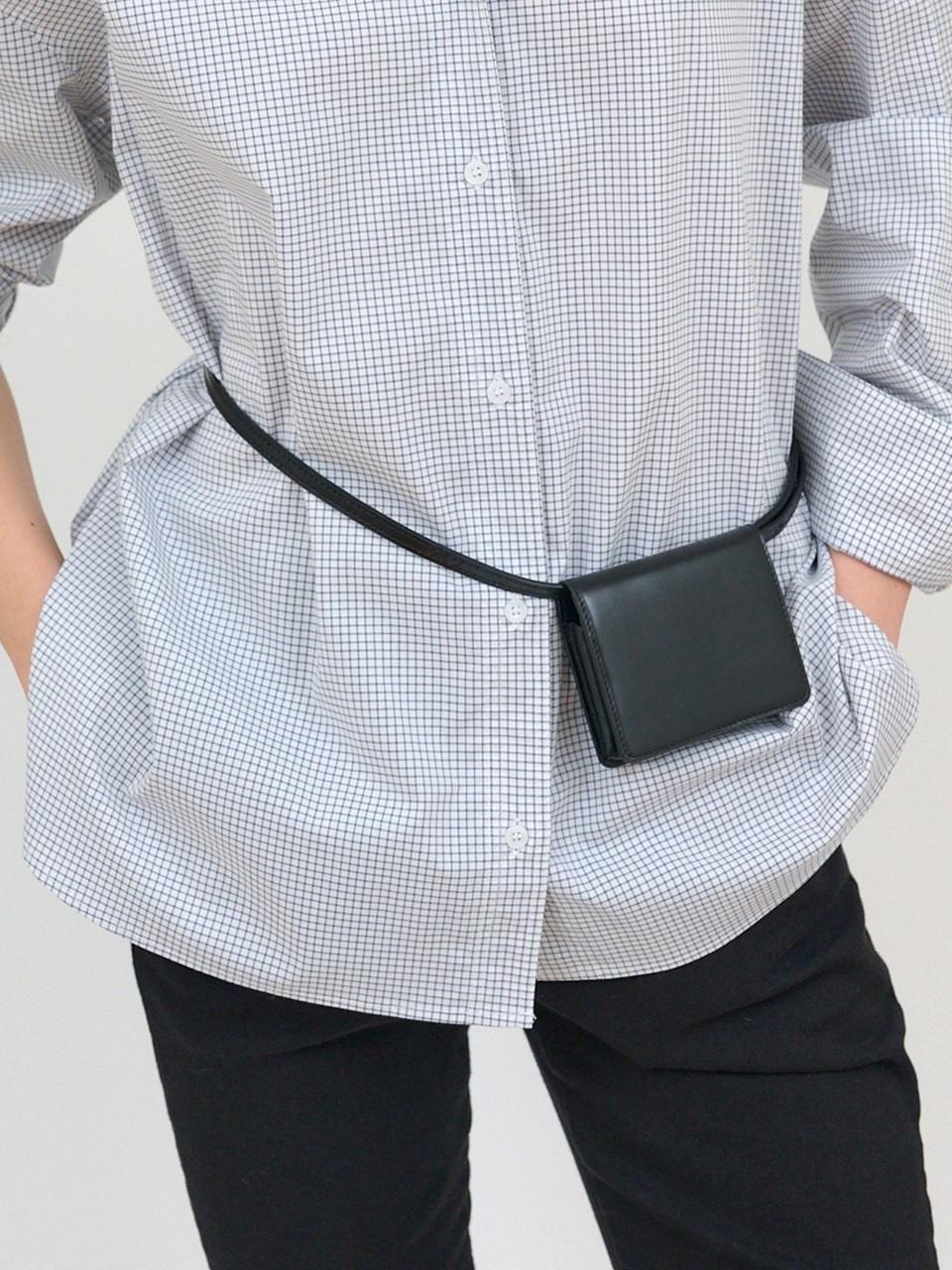 MUARMUS Mano Wallet Belt Bag [Black]