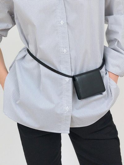 MUARMUS Mano Wallet Belt Bag [Black]