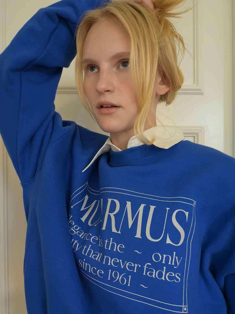 MUARMUS Muarmus Classic Sweatshirts [Blue]