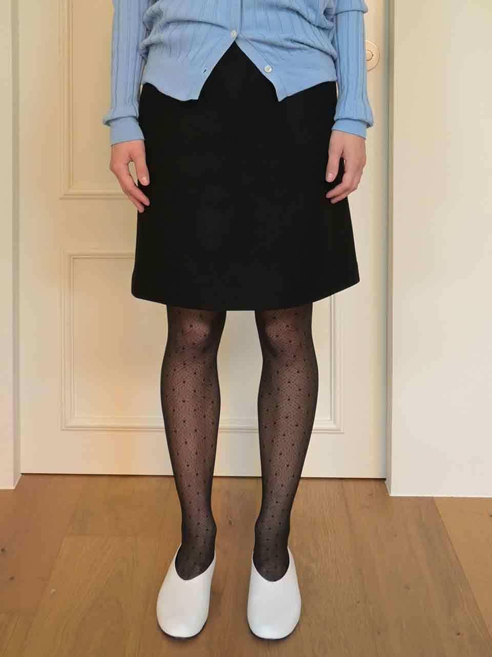 MUARMUS Stove Wool Skirt [Black]