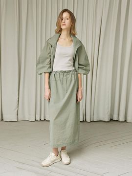 mu:arvo Performance Long Skirt [Soft Khaki]