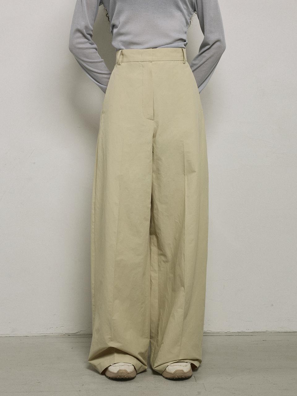 mu:arvo Pure Wide Pants [Beige]