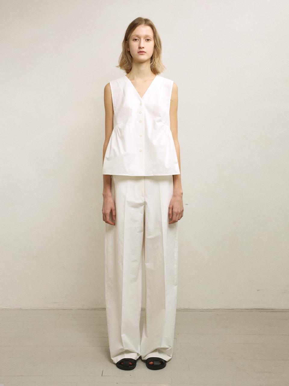 mu:arvo Pure Wide Pants [White]