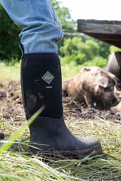 Muck MUCK Chore Classic Work Waterproof Boot in Black, Men's at Urban Outfitters