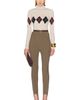 Mugler Mugler Argyle Knit Turtleneck Sweater - 4
