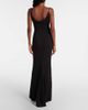 Mugler Mugler Asymmetric crÃªpe gown - 3