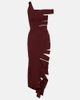 Mugler Mugler Asymmetric cut-out midi dress - 1
