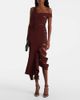Mugler Mugler Asymmetric cut-out midi dress - 2
