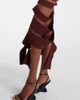 Mugler Mugler Asymmetric cut-out midi dress - 4