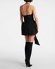 Mugler Mugler Asymmetric draped minidress - 3