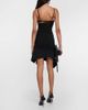 Mugler Mugler Asymmetric gathered minidress - 3