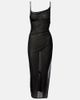 Mugler Mugler Asymmetrical sheer maxi dress - 1