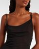 Mugler Mugler Asymmetrical sheer maxi dress - 4