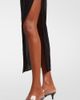 Mugler Mugler Asymmetrical sheer maxi dress - 5