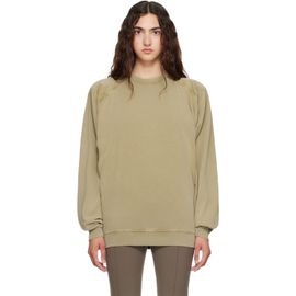 Mugler Mugler Beige Bat Long Sleeve T-shirt