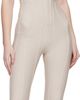 Mugler Mugler Beige Boned Stretch Catsuit - 4