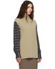 Mugler Mugler Beige 'Shirt Sleeves' Turtleneck - 2