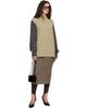 Mugler Mugler Beige 'Shirt Sleeves' Turtleneck - 5