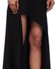 Mugler Mugler Black Asymmetrical Cascading Maxi Skirt - 2