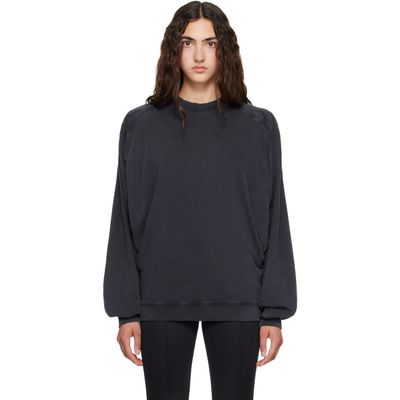 Mugler Mugler Black Bat Long Sleeve T-shirt