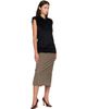 Mugler Mugler Black Brushed Knit Sleeveless Vest - 4