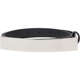 Mugler Mugler Black Leather Belt